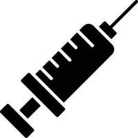 Injection Glyph Icon vector