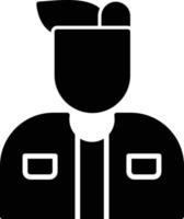 Employee Glyph Icon vector