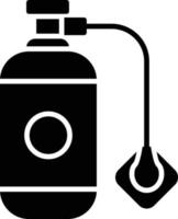 Oxygen Tank Glyph Icon vector