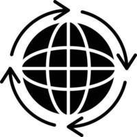 Reuse Glyph Icon vector
