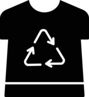 Shirt Glyph Icon vector