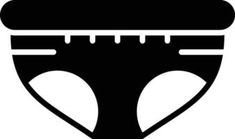 Diaper Glyph Icon vector