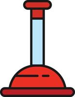 Plunger Line Filled vector