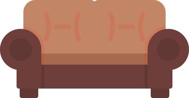Sofa Flat Icon vector