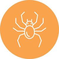 Spider Line Circle Multicolor vector