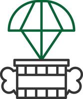 Supply Line Two Color vector