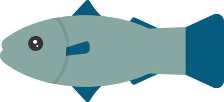 Salmon Flat Icon vector