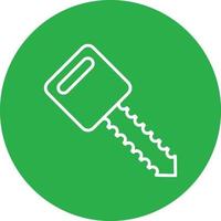 23 - Car Key Line Circle Multicolor vector