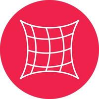 Net Line Circle Multicolor vector
