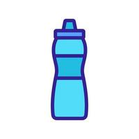 bottle shaker icon vector outline illustration