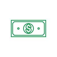 Money icon vector. money icon vector illustration