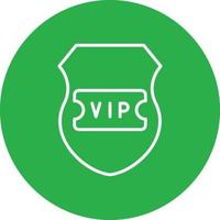 Shield Line Circle Multicolor vector