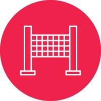 Finish Line Circle Multicolor vector