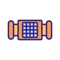 manual mesh for grinding icon vector outline illustration