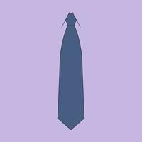 illustration of a tie vector