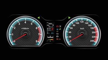 Car dash board vector illustration eps 10