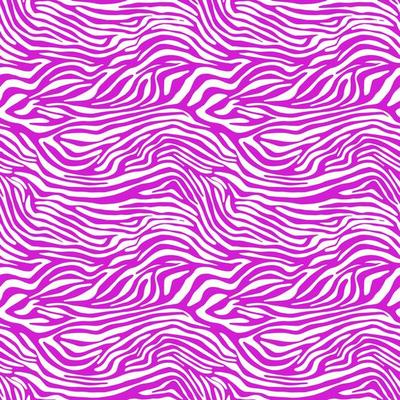 Vector animal print. Zebra ornament. Seamless pattern