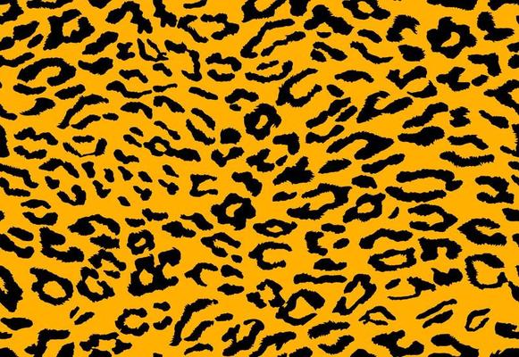 Leopard background. Seamless pattern. Animal print.