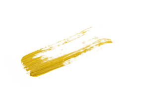 gold brush stroke for design png