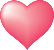 ilustración de icono de formas de corazón para diseño png