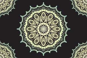 Mandala lace pattern design. Lace ornament design. Mandala background vector design.