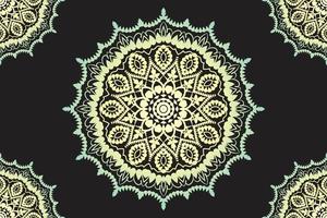 Mandala lace pattern design. Lace ornament design. Mandala background vector design.