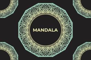 Mandala design. Ornamental round pattern design. vector