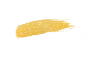 goldener pinselstrich für design png