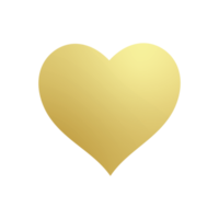 hjärta former ikon illustration för design png