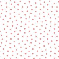 Vector seamless polka-dot pattern on white background.