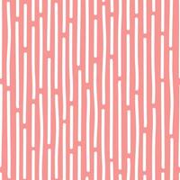 Vector seamless striped pattern in abstract style on a red background.