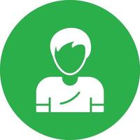 Man Line Two Color vector