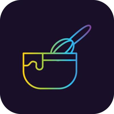 生麵糰向量圖