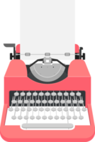 Vintage typewriter clip art png