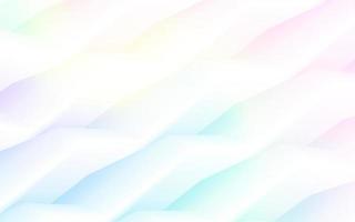 Pastel 3d wave background design, Vector illustration, Eps10