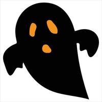 icono de tema de Halloween. diseño gráfico plano. símbolo sobre fondo blanco. ilustración vectorial vector