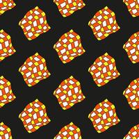 Psychedelic trippy acid rave pattern. Trendy abstract characters in cartoon style. Seamless 60s, 70s, hippie background for textiles, postcards, posters, invitations, design. vector