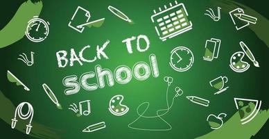Back to school, the beginning of the school year - Vector