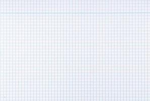 Blank Graph paper sheet background. Grid paper texture with blue straight lines. Full frame