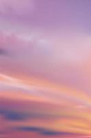 Sunrise in Morning with Orange,Yellow,Purple,Pink sky, Vertical Dramatic twilight landscape with Sunset in evening, Vector Dusk Sky banner of beautiful sunlight in pastel for four seasons background