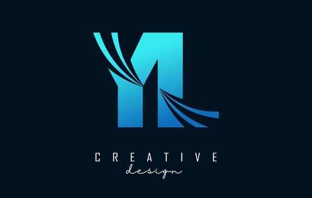 YL logo design vector template  Branding & Logo Templates ~ Creative Market