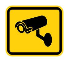 icono de video vigilancia cámara CCTV. vector