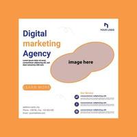 Set of editable square banner template. Car rental banner with black, orange and blue color background. Unique Modern Editable Social Media banner template design vector
