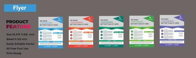 flyer pamphlet brochure cover design layout space, vector illustration template in A4 size,