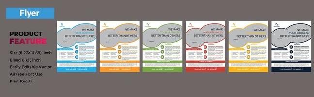 flyer pamphlet brochure cover design layout space, vector illustration template in A4 size,