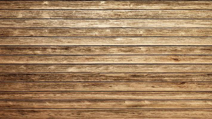 Cracked boards. Wood planks background, texture in abstract style. Rough  structure. Vintage floor wallpaper. Brown wooden table. Old vintage  backdrop, pattern. Empty space. Stock Photo