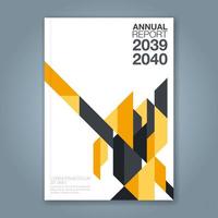 minimal geometric shapes design background for business annual report book cover brochure flyer poster vector