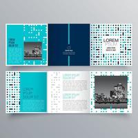 Brochure design 486 vector