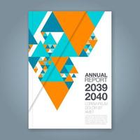 minimal geometric shapes design background for business annual report book cover brochure flyer poster vector