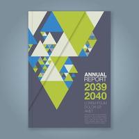 minimal geometric shapes design background for business annual report book cover brochure flyer poster vector